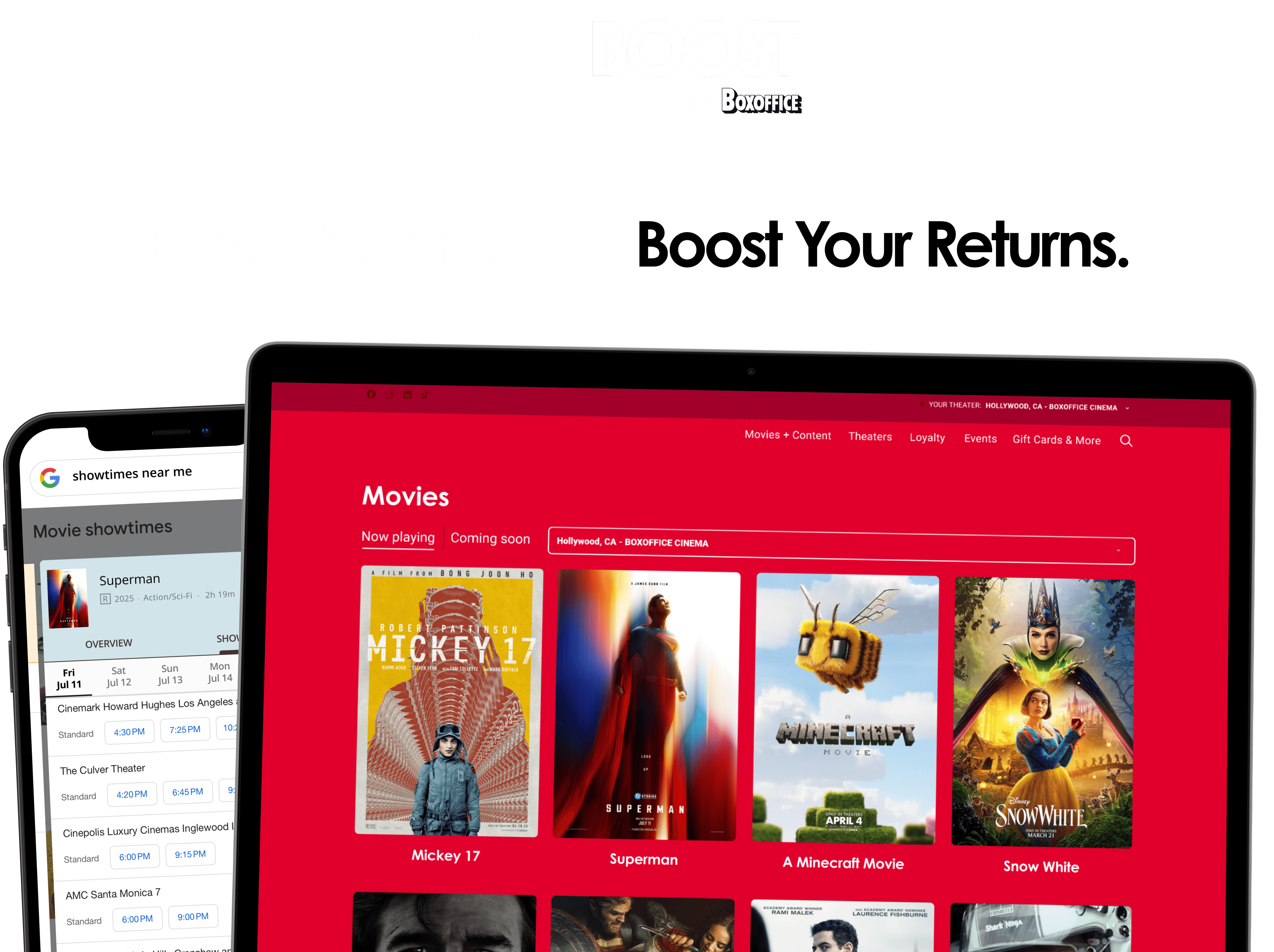 Find out about our Digital Marketing for Movie Theaters