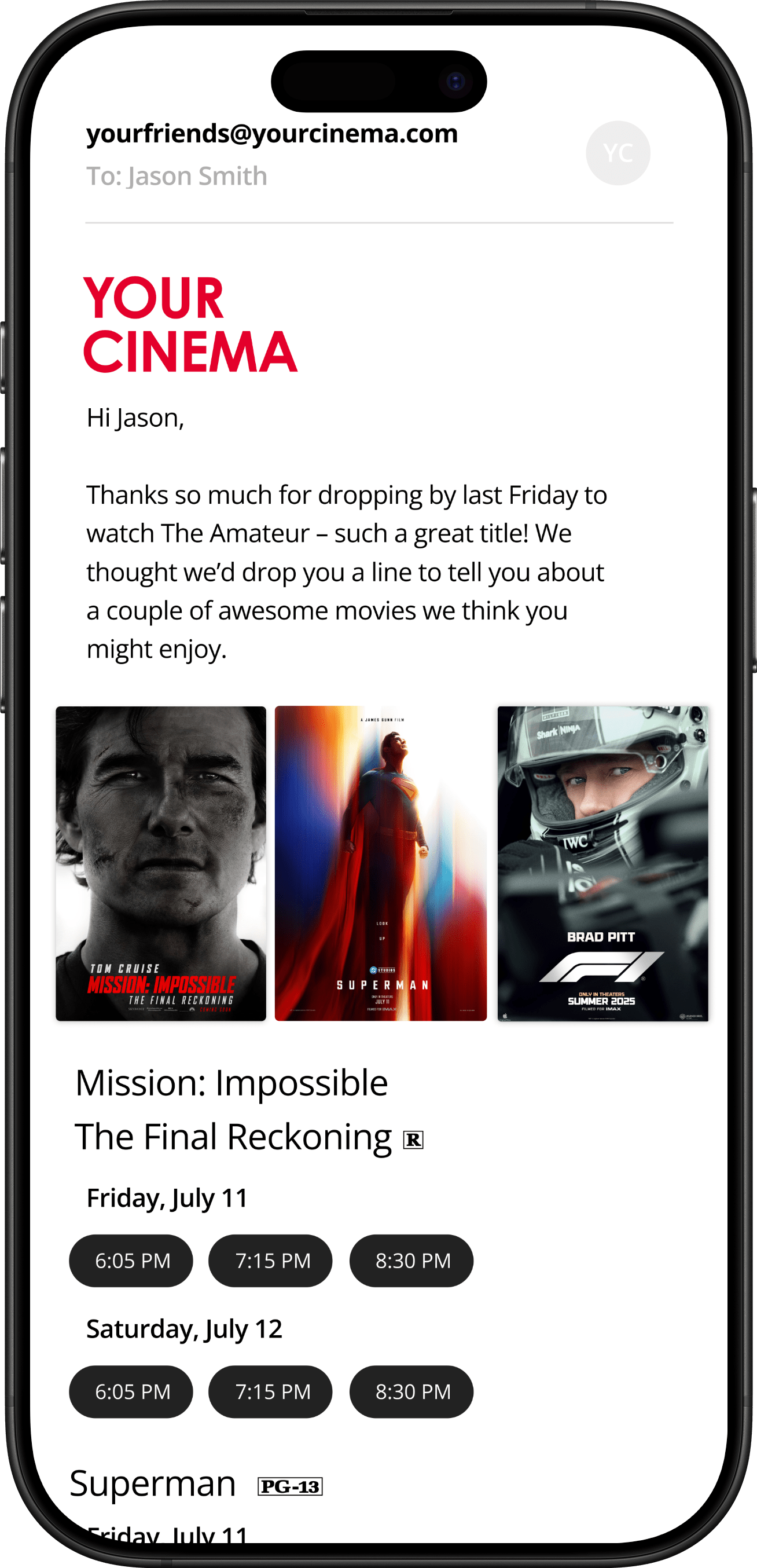 Boost CRM for cinemas